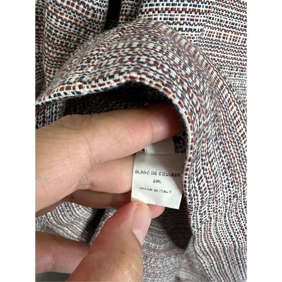 Boule de neige women’s Linen Blend‎ Two Piece Blazer and Dress set size XL - Picture 10 of 11